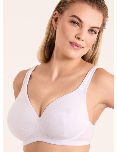 Structured Wireless Bra – NEWCAROLA Cotton Classic