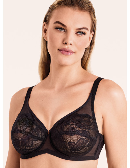 Reggiseno Sfoderato con Ferretto – PETRA Pizzo Classic