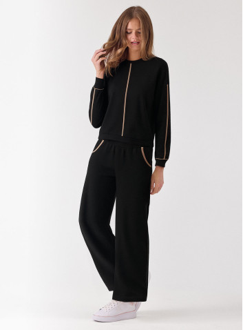Crew Neck Jumpsuit - Divina