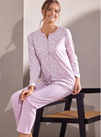 Women’s button-front pyjama -  Lovely