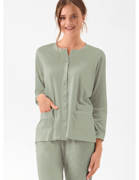 Women’s button-through pyjama - Cute