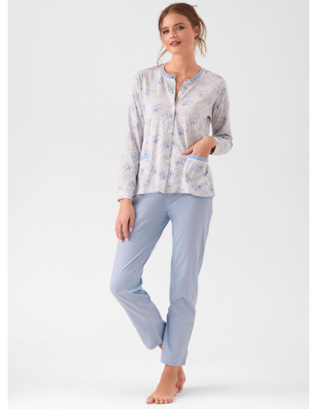 Women’s button-through pyjama - Nuvola