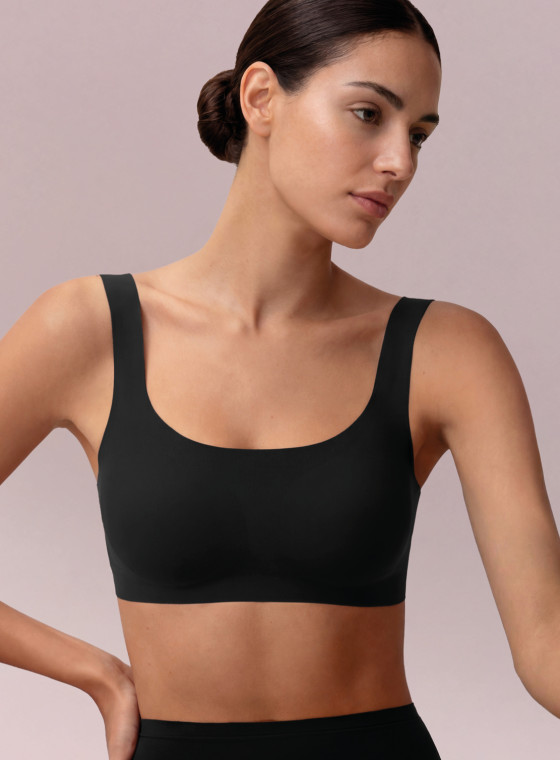 Seamless bonded top bra - MICROFIT