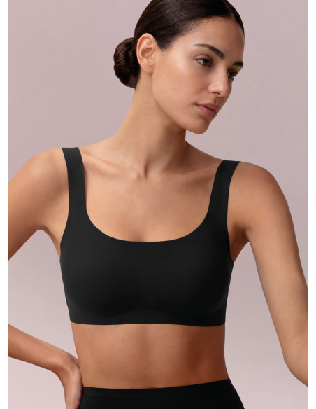 Seamless bonded top bra - MICROFIT