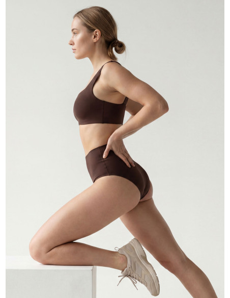 Seamless bonded top bra - MICROFIT