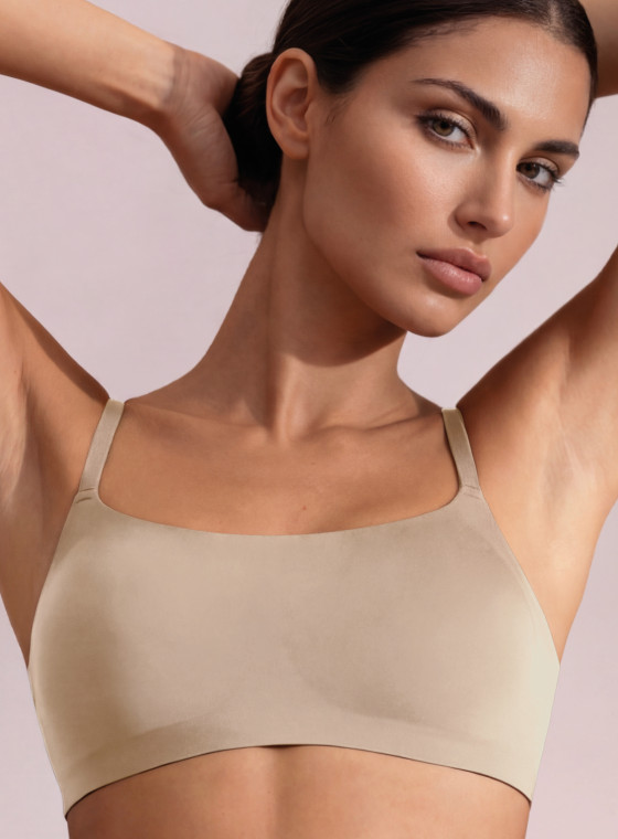 Seamless bonded brassiere - MICROFIT