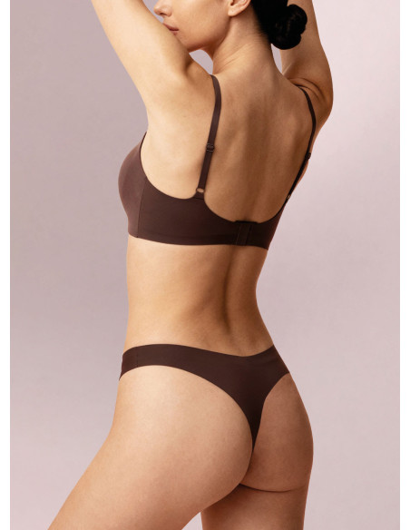 Seamless bonded brassiere - MICROFIT