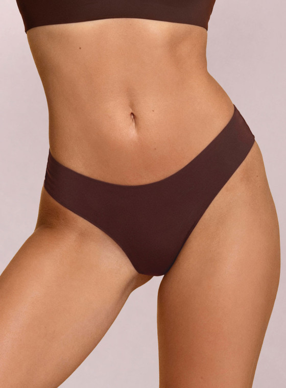 Seamless bonded mini brazilian briefs - MICROFIT