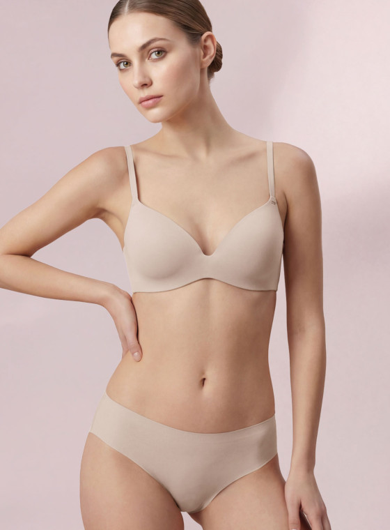 Underwired balconette bra - Naturalfit series