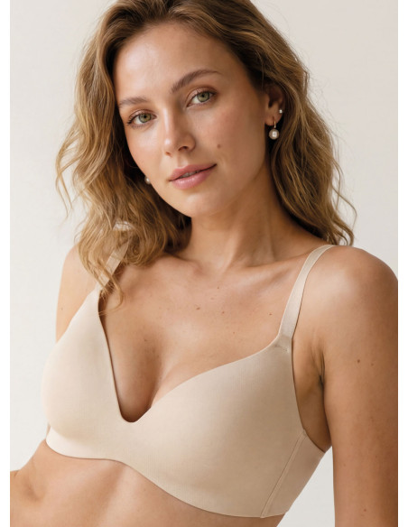 Underwired balconette bra - Naturalfit series
