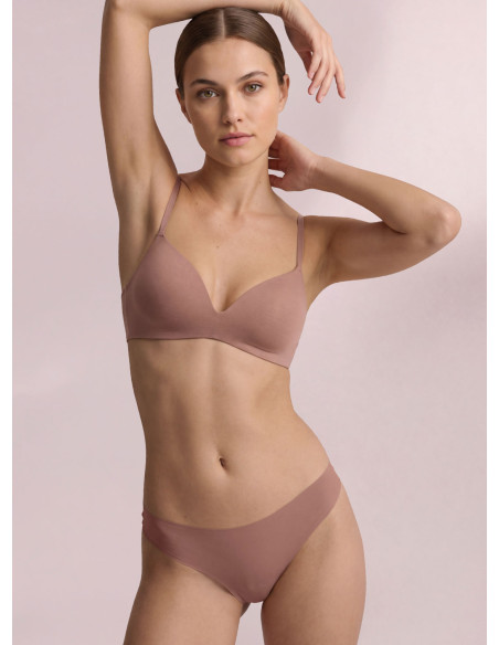 Wireless triangle bra - Naturalfit