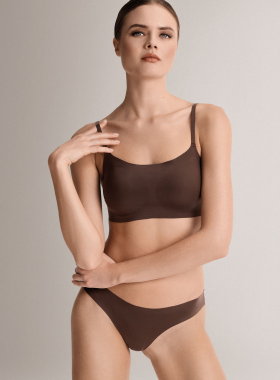 Brassiere con coppe estraibili - MICROFIT