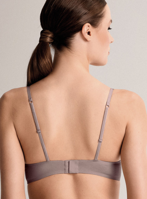 Padded balconette bra - NATURALFIT series