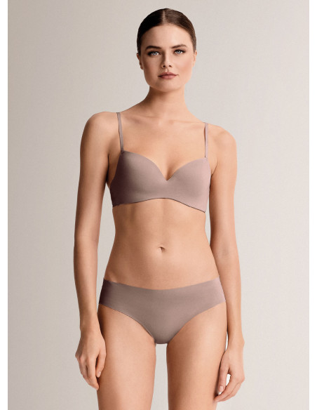 Padded balconette bra - NATURALFIT series