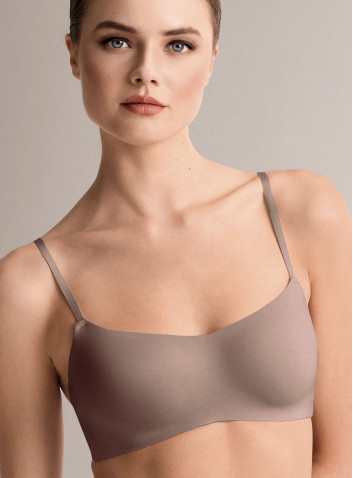 Brassiere imbottita in cotone