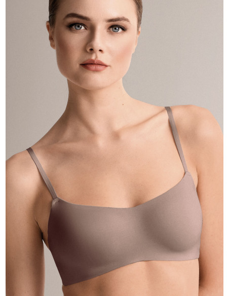 Brassiere imbottita in cotone