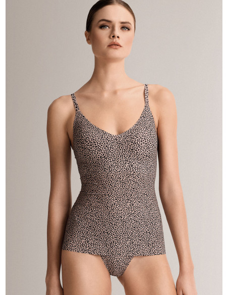 Tank top with removable cups - MICROFIT FASHION series