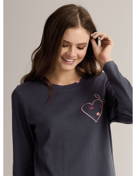 Pigiama girocollo - LOVECHECK