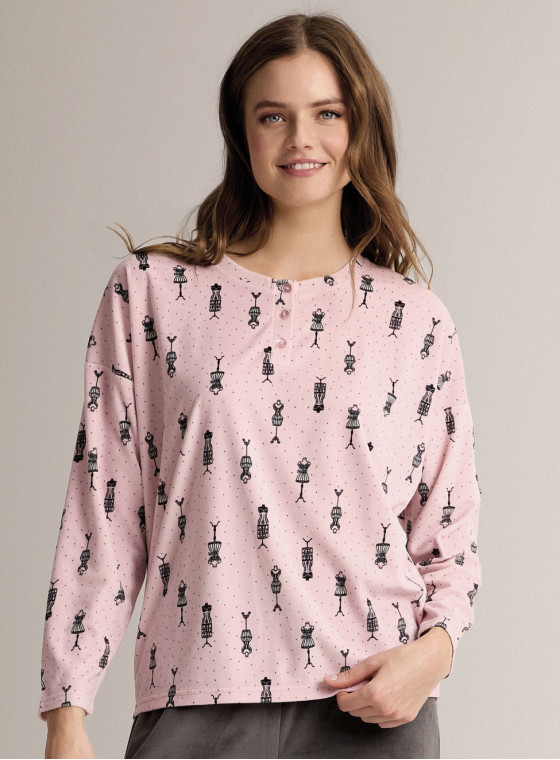Round-neck pyjamas - TAYLOR