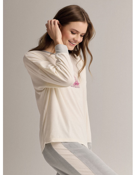 Round-neck pyjamas - BEANIE