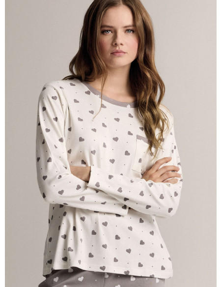 Round-neck pyjamas - YOU&ME