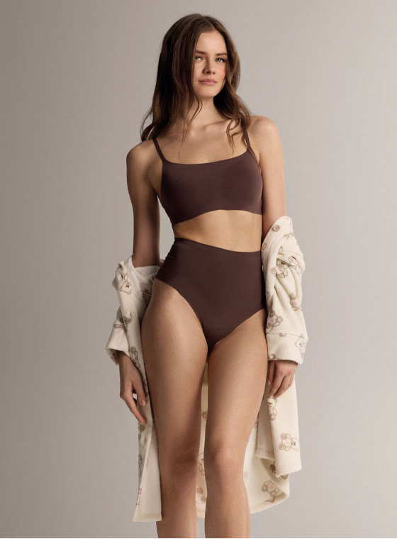 Vestaglia collo camicia con bottoni - FUNNYBEAR