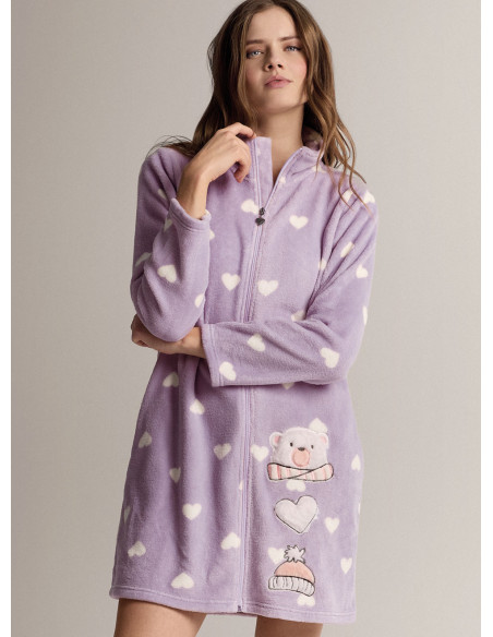Full-zip robe - ICEBEAR