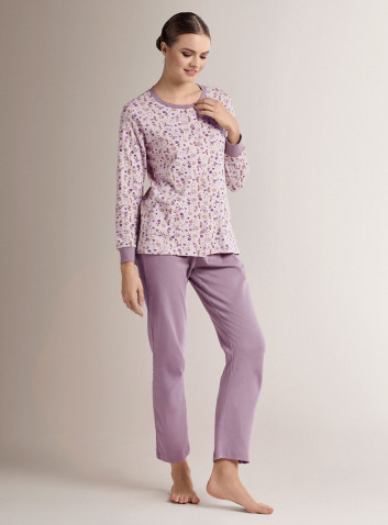 Round-neck open-front pyjamas - CAPRICE 2