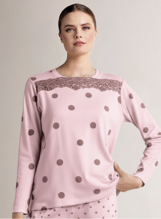 Round-neck pyjamas - BOLLICINE