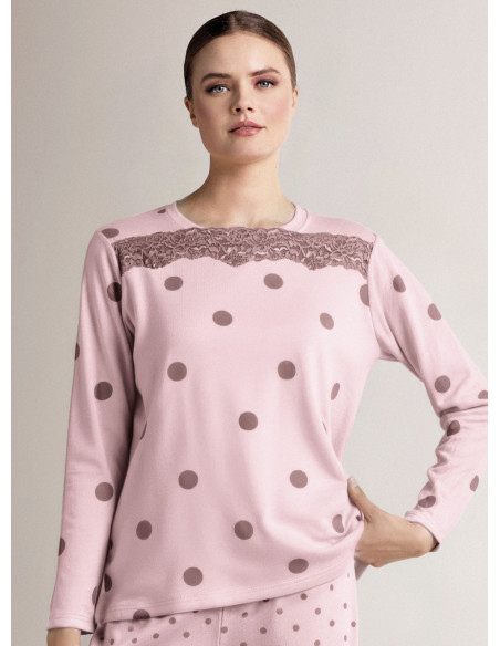 Round-neck pyjamas - BOLLICINE