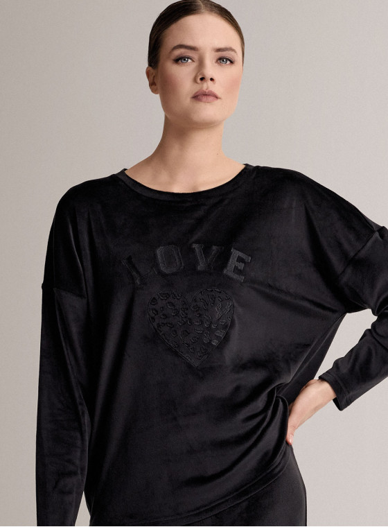 Round-neck loungesuit - COLLEGE