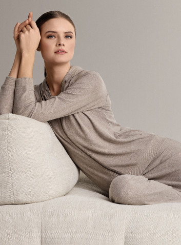 Full-zip hooded loungesuit - LOUNGE