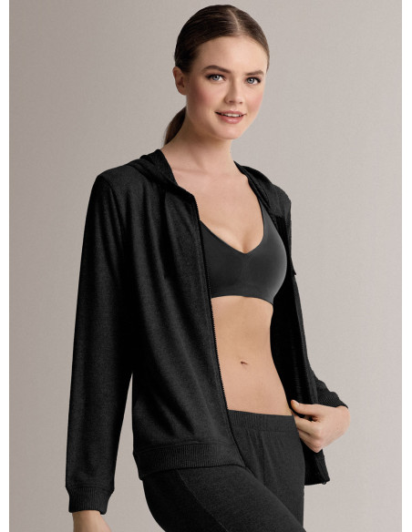 Tuta full zip con cappuccio - LOUNGE