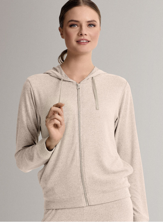 Tuta full zip con cappuccio - LOUNGE