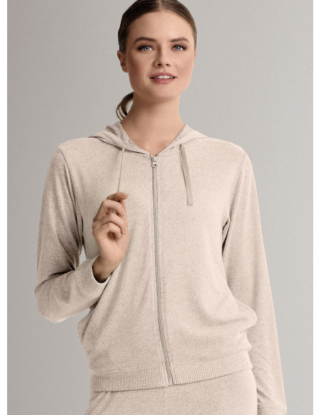 Tuta full zip con cappuccio - LOUNGE